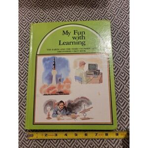 Vintage 1987- My Fun With Learning Book 2- Earth & Stars, Numbers